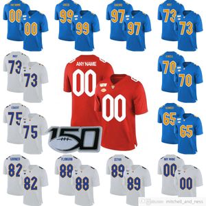 Custom NCAA College Pittsburgh Panthers Football Jersey 17 Jake Frantl 10 Jaylon Barden 20 Myles Alston 85 Josh Altsman Canton Stitched Men Women Youth Kids Boys