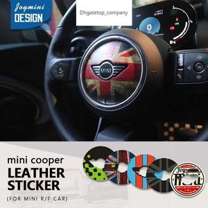 Steering Wheel Stickers For Mini cooper Accessories R50R52 R53 R55 R56 R60 R61 F54 F55 F56 F60 Clubman 3D Dedicated Car Sticker