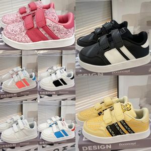 kids shoes shell toe designer toddler shoe casual sneaker children black white trainers girls baby kid youth infants hook & loop outdoor sport shoes x1Cq#