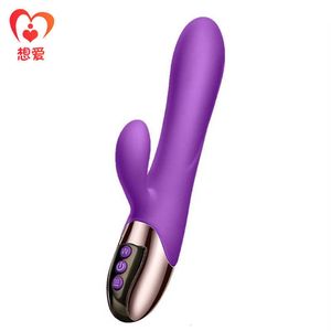 Sex Toy Massager Xuan AI Automatisk teleskoppåverkan Vibratorplugg i G-Spot Masturbation Kvinnliga sexuella produkter