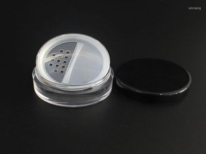 Storage Bottles 500pcs/lot 20g Cosmetic Jars With Powder Sifter And Lid Mesh Puff Empty Box Jar Containers Makeup