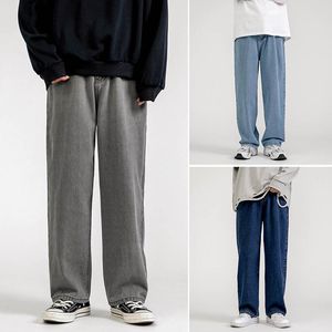 Jeans da uomo Moda uomo Pantaloni larghi dritti a gamba larga Cowboy Mans Streetwear Pantaloni hip-hop coreani 5 colori -40