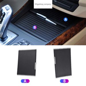 Auto Vorne Hinten Reihe Innen Zentrale Konsole Wasser Trinken Tasse Halter Abdeckung Rollo Vorhang Zipper Für BMW E70 E71 x5 X6 Teile