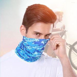 Bandanas açık spor scarf bandana bisiklet kamp yürüyüşü yüz baş boynu koruma şal kapağı binme kafa bandı motosiklet maskesi