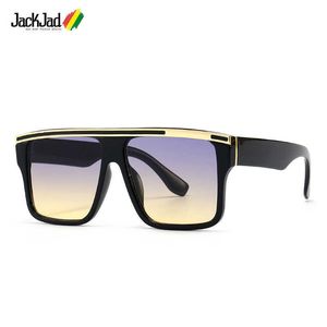 JackJad 2022 Fashion Cool Unique Square Style Stylish Sunglasses Women Vintage Classic Brand Design Sun Glasses Shades 86561 1219