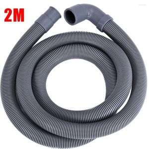 Watering Equipments 1Pc Extension Pipe Washing Machine/Dishwasher Drain Waste Hose PP 1/1.5/2m For All Kinds Of Outlet Pipe/connecting