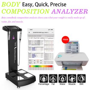 2023 Body Composition Analysator Fat Analys Machine efter bioelektrisk impedans