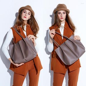 Bolsas de noite bolsas de couro de vaca real bolsas femininas de alta qualidade gigantes de bolsas genuínas designer de luxo ombro de luxo