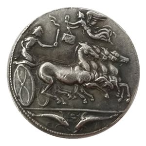 Ancient Greek COINS COPY Silver Plated Metal Crafts Special Gifts Type3406