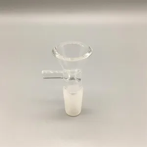 2022 Neue Glaspfeife Bong 14,4 mm Gelenk Glas Downstem Dab Rig Armaturen Stabil