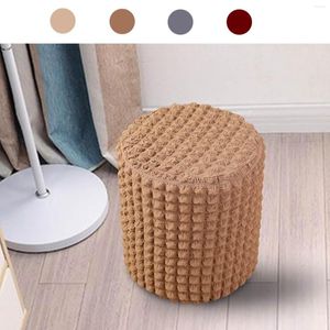 Chair Covers 10"-13" Ottoman Cover Machine Washable Comfortable Soft Footstool Footrest For Home Bedroom Dining Room Living Office