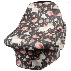 Stol täcker omvårdnad täcker ammande bilstol tak spädbarn halsduk multi Använd baby för kundvagn