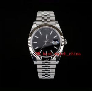 10 opzioni Orologio da uomo Serie Log 126334 Uomo Business Leisure Meccanico automatico Nome Diametro 41mm 126334 Momi Face foratura Asia 2813 movimento Regalo di Natale