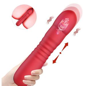 Zabawki seksu masażer kobiet naśladowanie Penisi wibracje teleskopowe Masturbator Phantom Vibrator