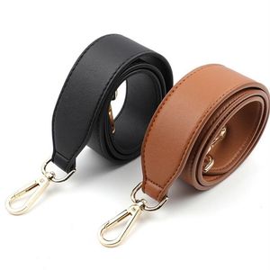 Solid Color Split Women Bag Handles 90CM Messenger Bag Strap Replacement Parts Leather Female Shoulder Purses Belts283E