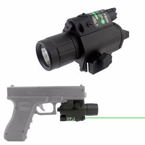 Tactical M6 Combo Cree Flashlight Green Laser Sight Rail 20mm f￶r jakt213c