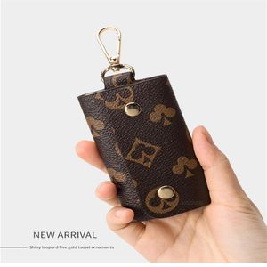 Men And Women Luxury Leather Key Clip bag Fashion Printing Multifunctional Wallet Keychain Holder Case Cover Purses Pouch Mini Pen316t