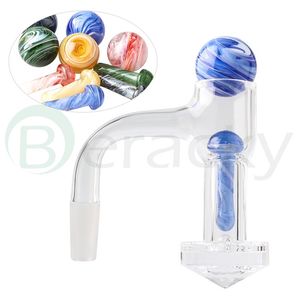 Fumar diamante/faceteado Terp Slurper Quartz Banger Full Weld Chanked Borge Fuman Pil para equipamentos de vidro Bong Rigs Bong Bong