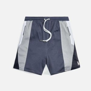 Kith Short retro moda luksusowe designerskie szorty szorty letnie styl oddychalny kolor patchwork spodne