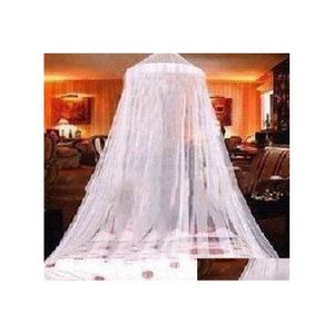 Mosquito Net Dome Elegent Lace Summer House Bed Netting Canopy Circar Sale 1Obx 5Gb5 Drop Delivery Home Garden Textiles Ropa de cama Suppl Otxma