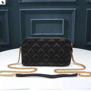 608941 luksusy projektanci kobiety klasyczne marki torby na ramię torebki skórzane lady Becku podwójny zamek błyskawiczny skórzana modna torba crossbody