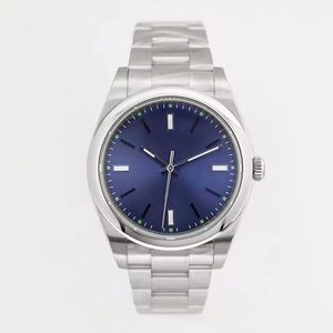 Men Mechanical Watches Automatyczne zegarek zegarek na rękę na rękę zegarową ze stali nierdzewnej Montre de lukse Business Design 41 mm znak 41 mm