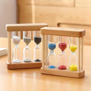 1/3/5 Minute Kitchen Cooking Sand Glass Timers Children Brush Teeth Cake Baking Timer Tools Bedroom Sand Clock Gift Decoration SN4274