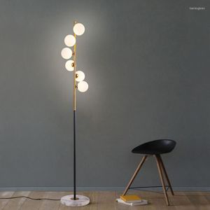 Floor Lamps Reading Light Standing Industrial Tripod Lamp Bedroom Lights Glass Ball