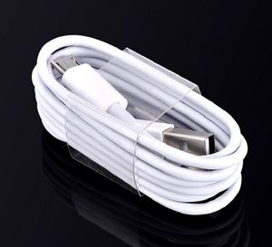 1M 3ft Sync Dane Kable USB ładowanie V8 Ładowarki Drut Oryginalny Kabel adaptera OEM Cable dla Android Telefon komórkowy S7 S8 S23 Xiaomi 11 12 Google 7