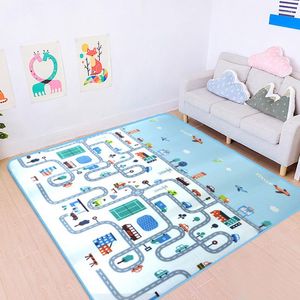 Carpets Baby Play Mat Educational Children's Carpet Child Crawling Blanket Highway Game Floor Mats Bedroom Living Room Foot Pads CP012