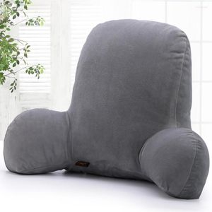 Poduszka 35 aksamitna sofa Pluszowa Pluszowa Odczyt odczytu Home Decor Arm Back Lędźwiowa głowa Wsparcie zamek błyskawiczny