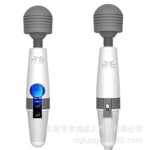 sex toy massager Rogue LG818 strong shock liquid crystal charging AV stick female vibrating masturbation massage adult