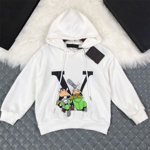 Baby Kids Designer Clothes Boys Cool Hoodie Girls Hooded Sweatshirt Childrens Animation Printing Tops Autumn Clothing High Quality