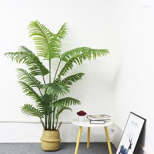 Декоративные цветы 210 см моделирование завод Dypsis Loutscens Fake Dornmants Home Costeries Accessories Office Decor Nordic Sunflower