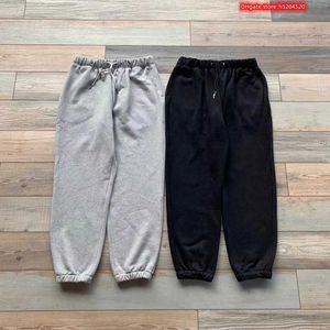 Cal￧a masculina Marca de rua norte -americana Carhart Algod￣o puro Closetes escovados esportivos Leggings casuais Trendy ins