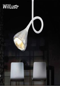 Elastyczna lampa sufitowa rurowa akcent Nowoczesne oświetlenie sypialnia jadalnia salon Toggery Couture Clothing Shop Restauracja EL2666642