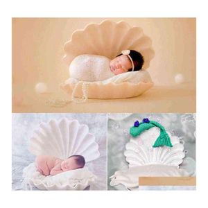 التذاكرات المولودة Pography Proper Baby Props Iron Shell Po Studio accessori مجموعة لتظاهر تبادل لاطلاق النار 220122 إسقاط تسليم الأطفال DHYP2