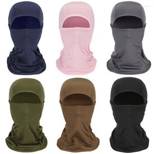 Cycling Caps Tactical Fleece Balaclava Winter Thick Mask Protection Riding Windproof Head Cover Outdoor Skiing Scarf