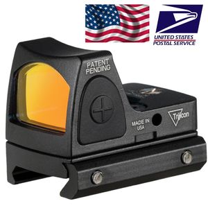 Trijicon RMR Red Dot Sight Collimator Reflex Sight Scope fit 20mm Weaver Rail For Airsoft Hunting Rifle220B