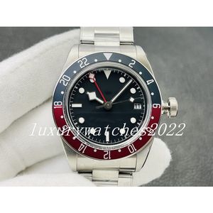 Real Photo Men Watches 41mm Red/blue Bezel Ref.79830 316l Stainless Steel Waterproof Automatic Movement Waterproof Sapphire Glass Casual Wristwatches