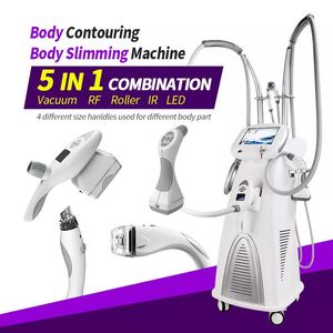 Anti-aging M V Line Shape Slimming Machine Vakuum Roller RF Body Shaping Device Fat Borttagning Kropp Konturering av cellulitreduktionssystem