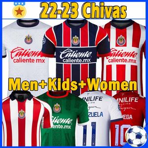 XXXL 2022 2023 Chivas Soccer Jerseys 22 23 I. Brizuela A. Vega G. Sepulveda J. Angulo F. Beltran L. Olivas Special Edition Women Kids Kits Socks Full Sets Football Shird Top