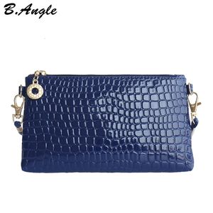 H￶gkvalitativ mode alligator m￶nster kvinnor v￤ska messenger v￤skor koppling kvinnor l￤der handv￤skor handv￤ska axelv￤ska crossbody v￤ska269w