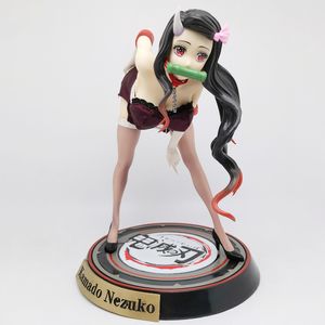 23cm Nezuko Kamado Action Figure - Demon Slayer Anime PVC Statue, Adult Collector's Edition