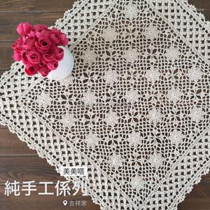 Chair Covers European Luxury Cotton Crochet Lace Couch Sofa Towel With Flower Armrest Cover For Cushion Cabinet Ma