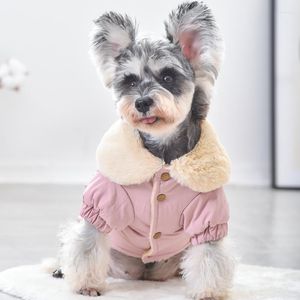 Dog Apparel Fur Collar Sausage Dachshund Clothing For Pets Puppies XS XXL Small Medium Pet Winter Warm Cat Outfit Costumes Pink Blue