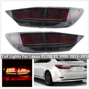 4pcs Светодиодные задние фонари для Lexus ES350 ES 300H 20 13-20 18 задние лампы