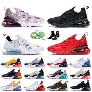 270 Women Men Running Shoes Fashion Athletic Sports Trainers Barely Rose 270s University Red Triple Black White Dusty Cactus Photo Blue 27c Tennis Sneakers Size 36-45