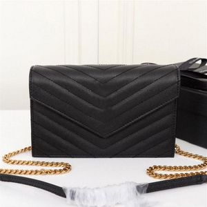 Klasyczne luksusowe designerskie torebki torebki Ladiesmessenger torebki skórzane dzikie w sercu łańcuch267c