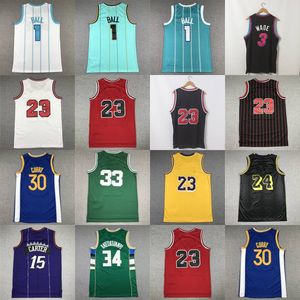 Kids City basketball''nba''Jerseys Child Luka Doncic LaMelo Ball Dwyane Wade Stephen Curry Vince Carter Giannis Antetokounmpo Shirt